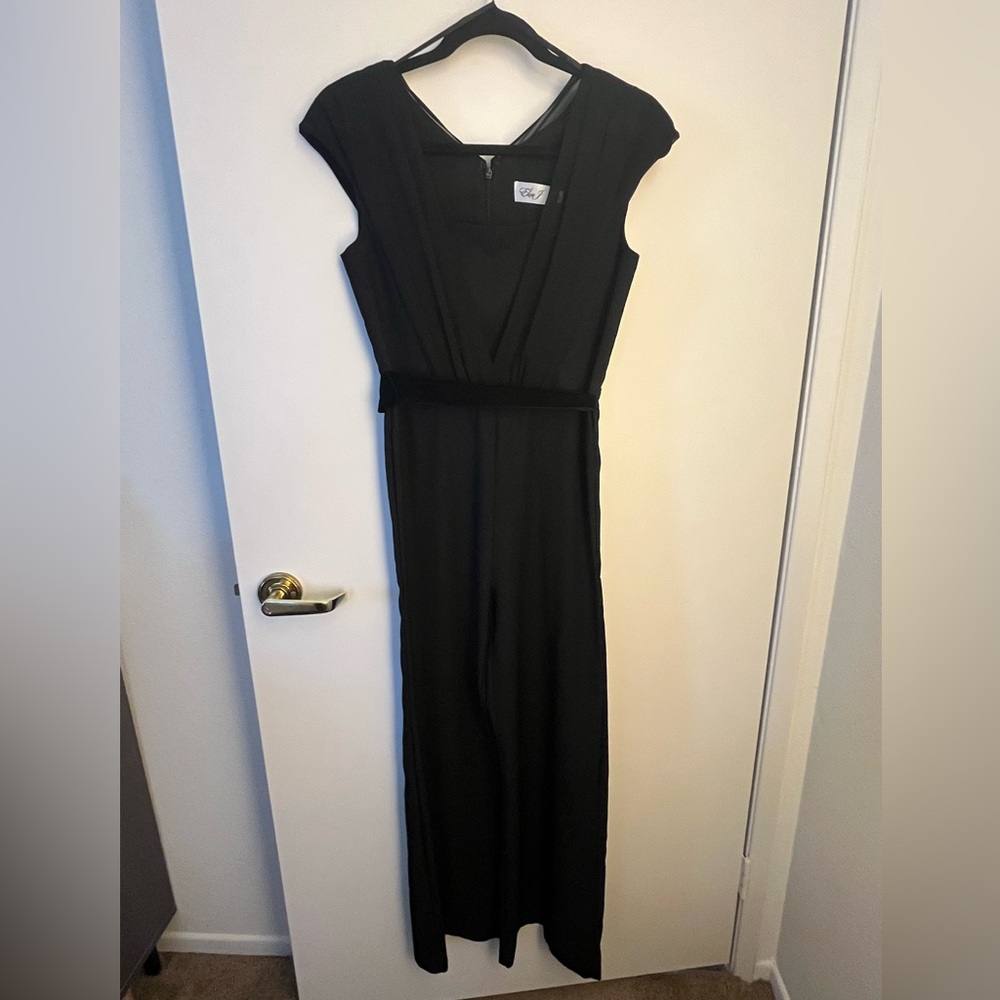 Eliza J - black jumpsuit
